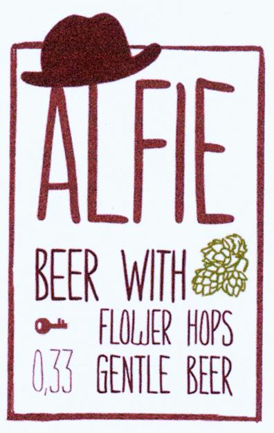 Prekės ženklas: ALFIE BEER WITH FLOWER HOPS GENTLE BEER